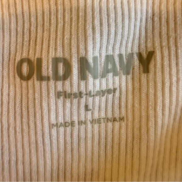Old Navy | First-Layer Rib Knit Tank Tops, White and Maroon - Picture 4 of 11